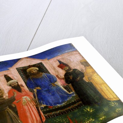 The Trial by Fire of St. Francis before the Sultan, c.1435-40 by Fra Angelico