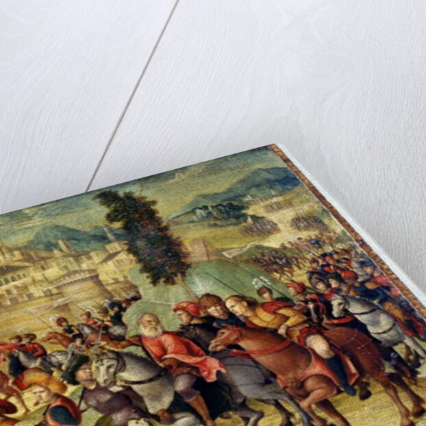 Scene from Roman history by Niccolo the Younger Giolfino