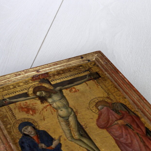 Christ on the Cross with Mary, John and Mary Magdalene, c.1370/80 by Italian School