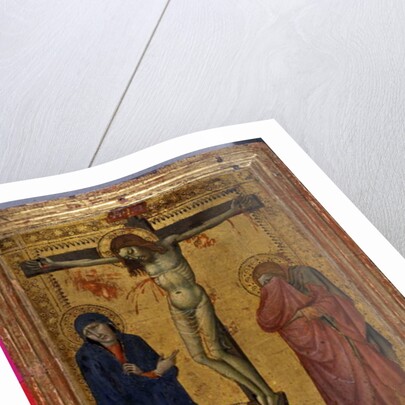 Christ on the Cross with Mary, John and Mary Magdalene, c.1370/80 by Italian School