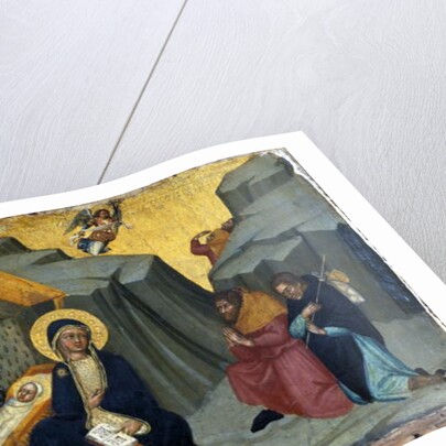 The Adoration of the Shepherds, c.1400 by Paolo di Giovanni Fei