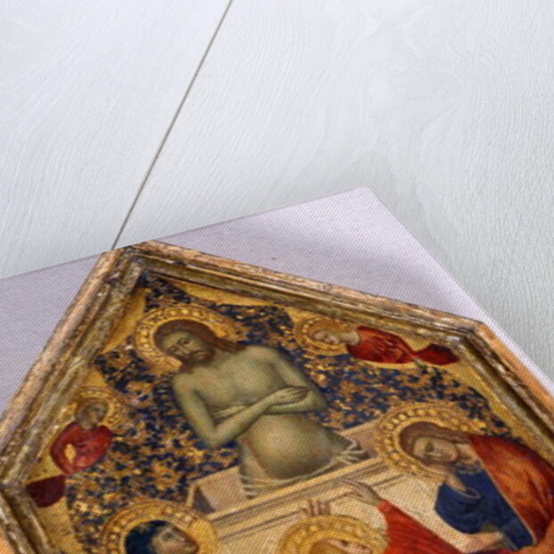 Christ as the Man of Sorrows with Mary, John and Mary Magdalene by Niccolo di Pietro Gerini