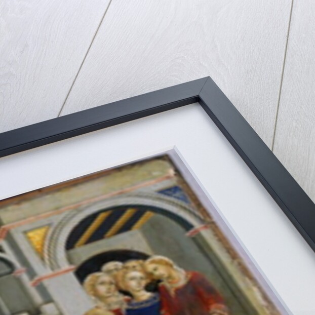 Mary's Homecoming from the Temple, c.1448/51 by Sano di also Ansano di Pietro di Mencio Pietro