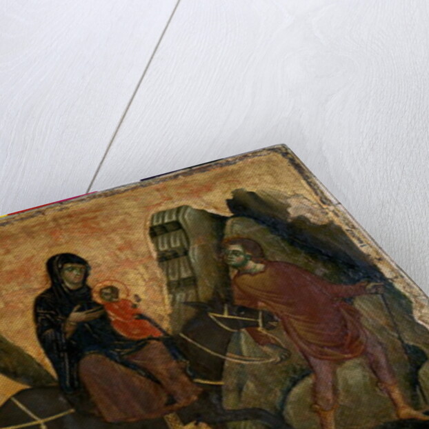 The Flight to Egypt by Guido da Siena