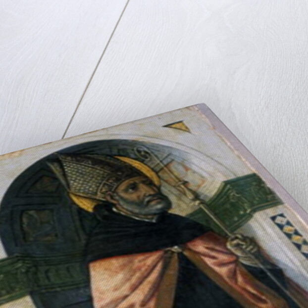 St. Augustine, c.1500 by Guidoccio di Giovanno Cozzarelli