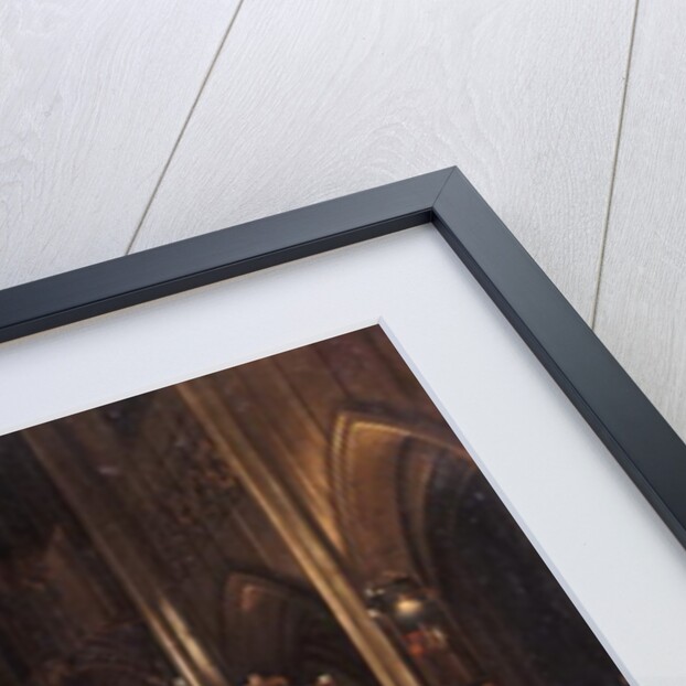 The Interior of a Gothic Church by Hendrik the Younger Steenwyck