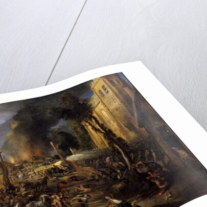 Spanish Conquest of a Flemish Village by Peeter Snayers