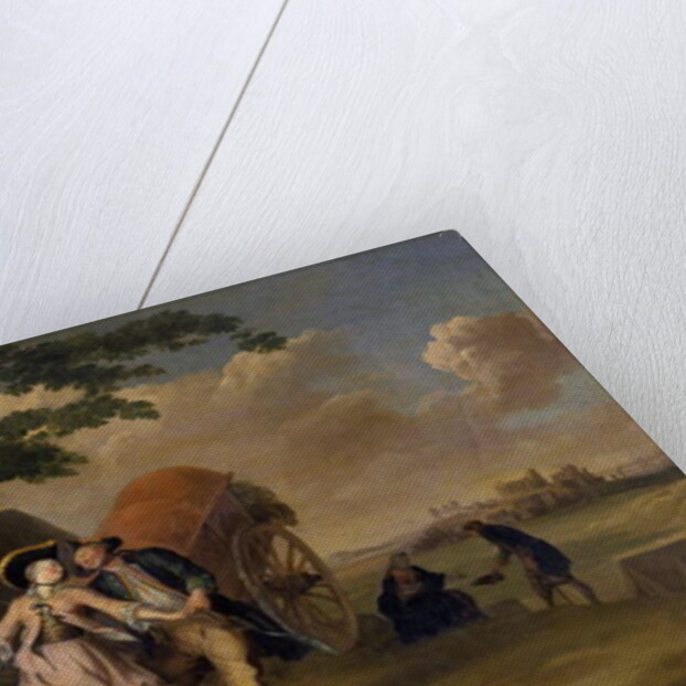 Dance in a Camp, 1765 by Jakob Michel