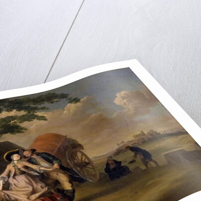 Dance in a Camp, 1765 by Jakob Michel