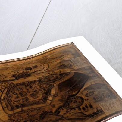 Gotha during the siege of Grimmenstein, 1567 by German School