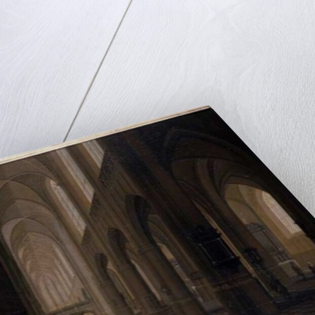 Interior of a Gothic Church, 1751-1800 by Pierre Joseph Lafontaine