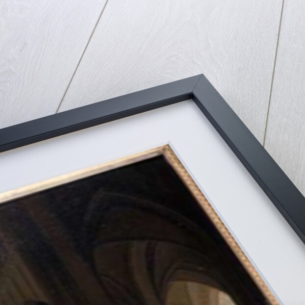 Interior of a Gothic Church, 1751-1800 by Pierre Joseph Lafontaine