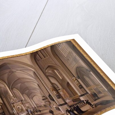 Interior of a Gothic Church, 1787 by Johann Ludwig Ernst Morgenstern