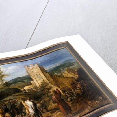 Christ entering Jerusalem, 1551-1600 by Jan van Hemessen