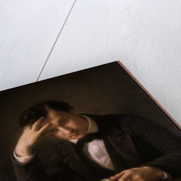 Young Student, 1858 by Emil Jacobs