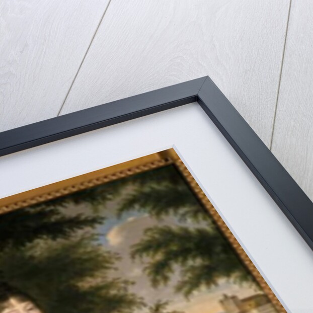 Women sitting on a bench, 1800 by School German