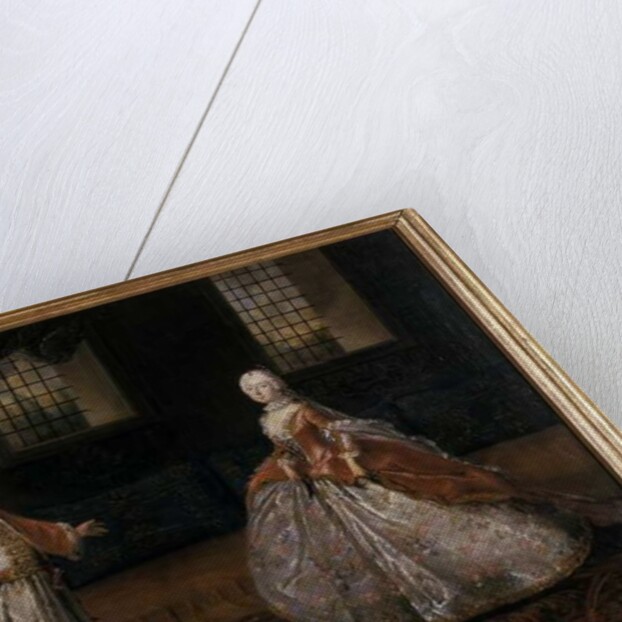 Portrait of Duke Friedrich III of Saxe-Gotha-Altenburg and Duchess Luise-Dorothee, 1760 by Johann Friedrich Loeber