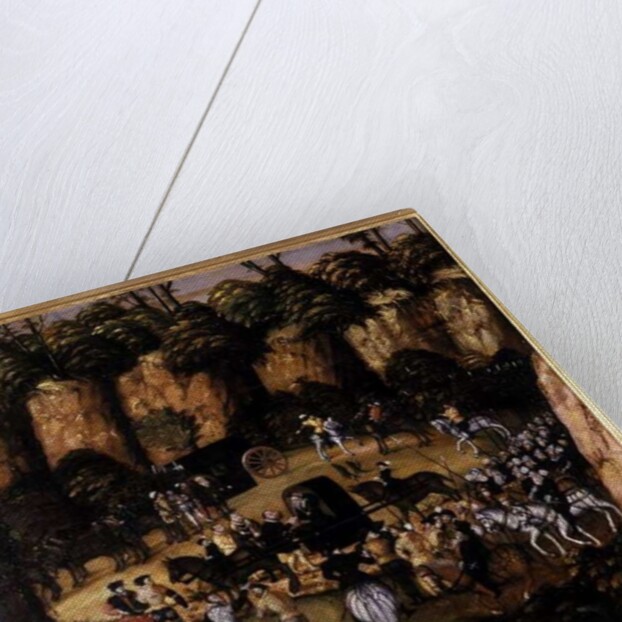 John Frederick the Magnanimous and King Charles V, 1552 by Lucas the Elder Cranach