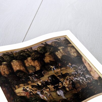 John Frederick the Magnanimous and King Charles V, 1552 by Lucas the Elder Cranach