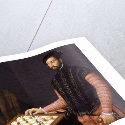 John Frederick the Magnanimous playing chess, 1552 by Jan Cornelisz Vermeyen