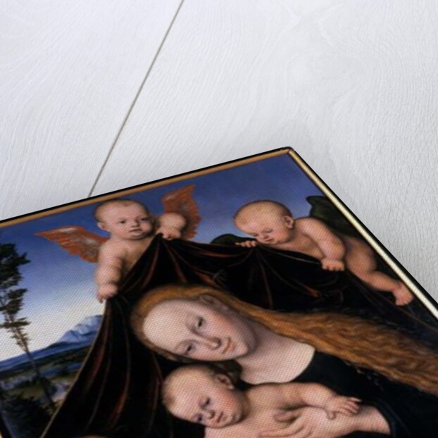 Madonna and Child with John the Baptist, 1534 by Lucas the Younger Cranach