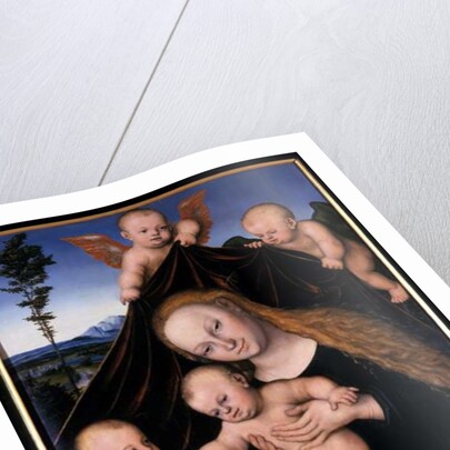 Madonna and Child with John the Baptist, 1534 by Lucas the Younger Cranach