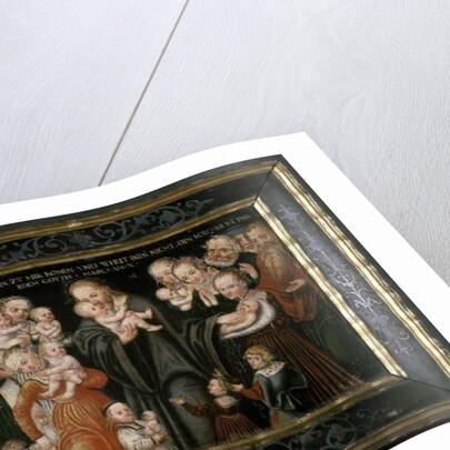 Jesus blessing the children by Lucas the Elder Cranach