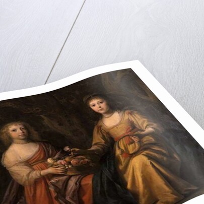 Maria Magdalena and Charlotta Elisabetha, Princesses of Nassau by Willem van Honthorst