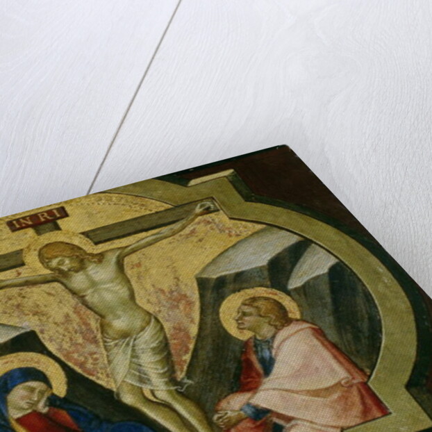 Christ on the Cross with Saints Mary and John, c.1370 by Luca di Tomme