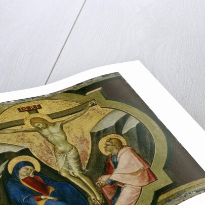 Christ on the Cross with Saints Mary and John, c.1370 by Luca di Tomme