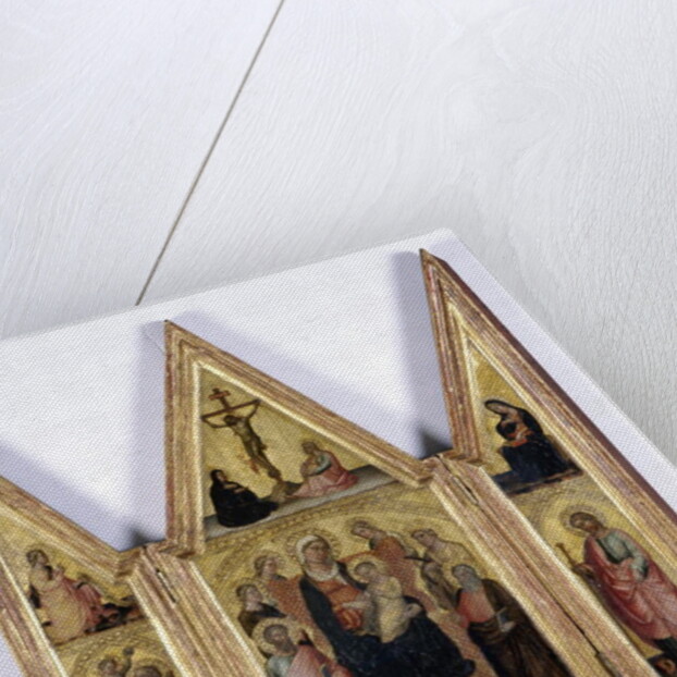 Triptych with Madonna and Child, c.1400 by Martino di Bartolomeo di Biagio