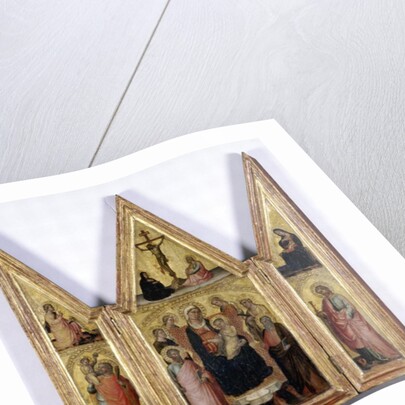 Triptych with Madonna and Child, c.1400 by Martino di Bartolomeo di Biagio