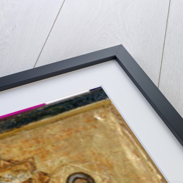 Icon from Crete depicting the Holy Trinity by Greek School