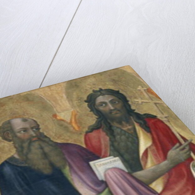 The Apostle Paul and John the Baptist, c.1418-20 by Piero di Alvaro