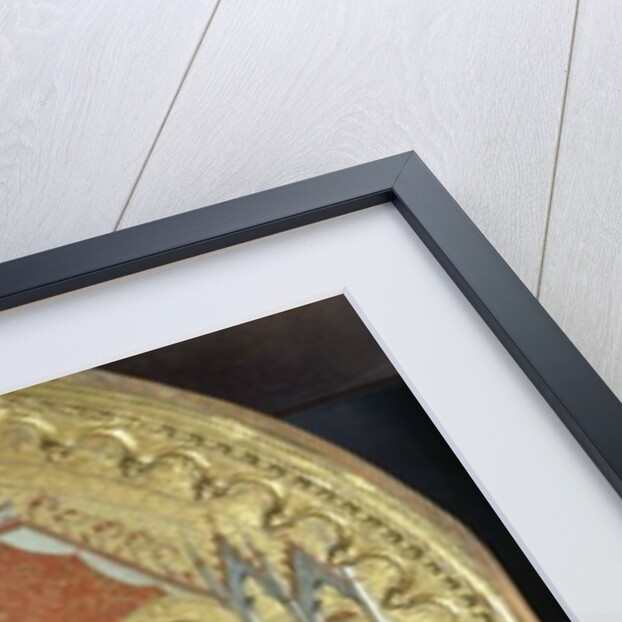 Coronation of the Virgin with angels and saints, c.1360 by Master of the Fabriano Altarpiece