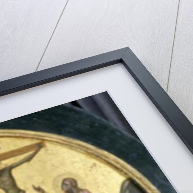 Coronation of the Virgin with angels, saints and the Crucifixion, c.1405 by Niccolo di Pietro Gerini