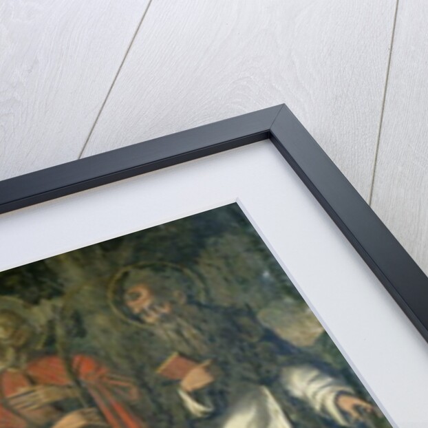 Madonna and Child with John the Baptist, Anthony and other saints, 1534 by Italian School