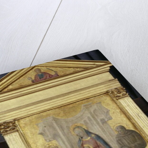 Enthroned Madonna with Child and Saints Gerhard and Katharina, c.1450 by Paolo di Stefano Badaloni Schiavo