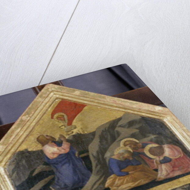 Christ in the Garden of Gethsemane and St. Jerome by Tommaso Masaccio