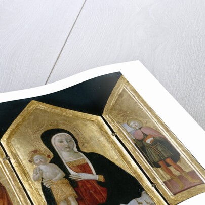 Madonna and Child with two Saints, c.1500 by Gerolamo di Benvenuto