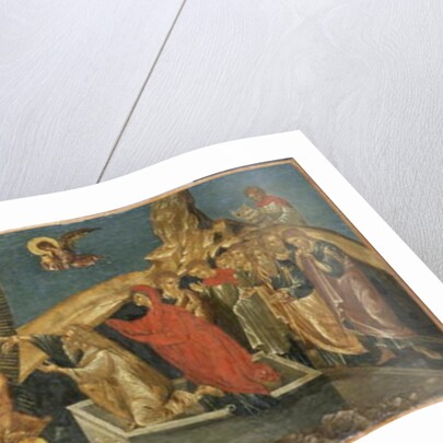 The Descent of Christ into Hell, c.1600-15 by School Macedonian
