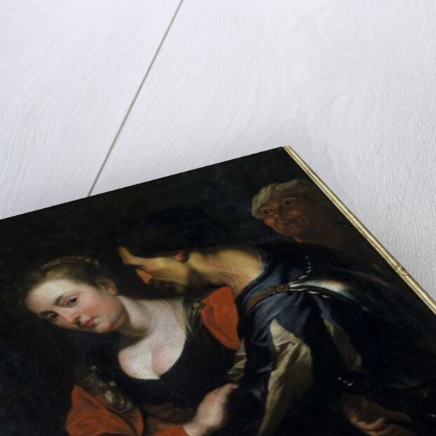 Landsknecht with a Woman by Theodor Rombouts