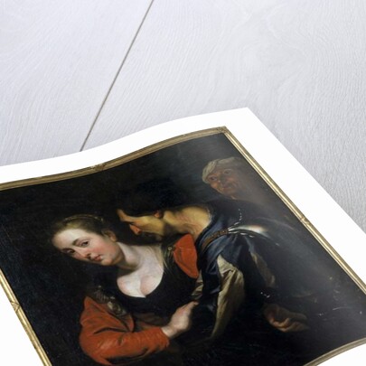 Landsknecht with a Woman by Theodor Rombouts