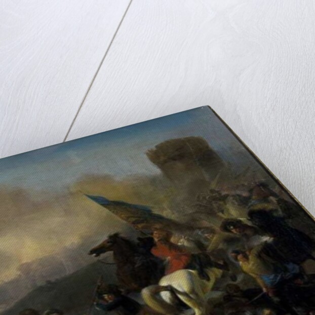 Battle Scene by Jan van Huchtenburgh