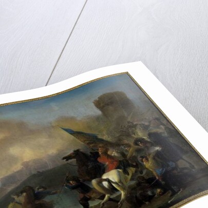 Battle Scene by Jan van Huchtenburgh