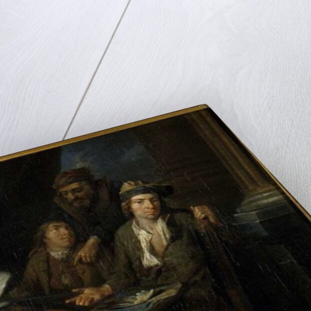 Artist's Studio, 1703 by Balthasar van den Bossche