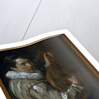 The Lute Player by Arie de Vois