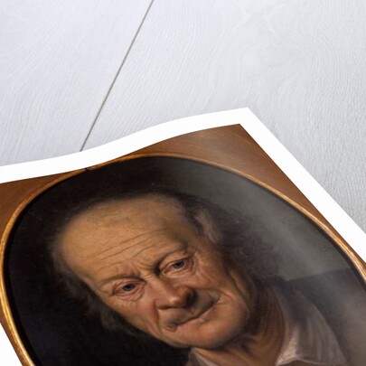 Portrait of an old man by Jacob-Samuel Beck