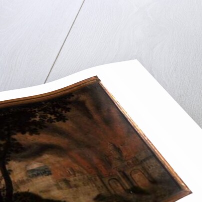 Lot and his daughters under roses and laurel trees by Joos or Jodocus van Winghe