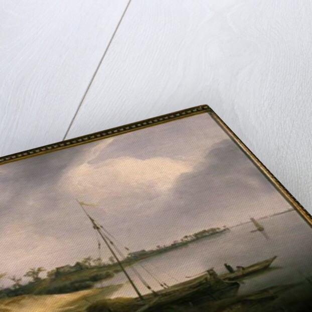 River landscape by School German